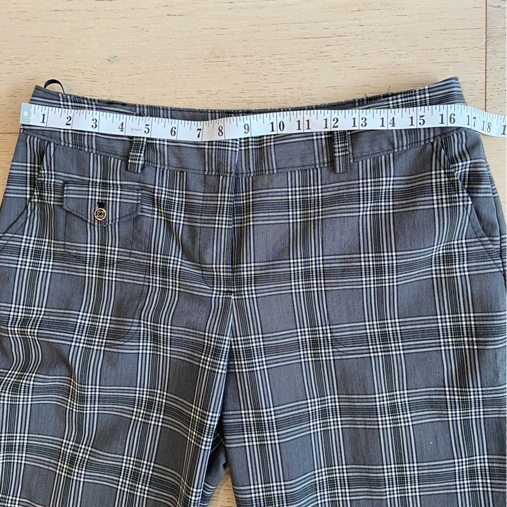 IZOD XFG Swingflex Golf Pants Size 10 Black Grey Straight Leg Performance EUC - Picture 6 of 8